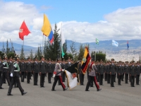 Ceremonia militar de graduación de 903 soldados de arma y servicios de la promoción 2022-2024